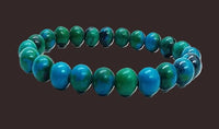 8mm Chrysocolla Stretch Brac