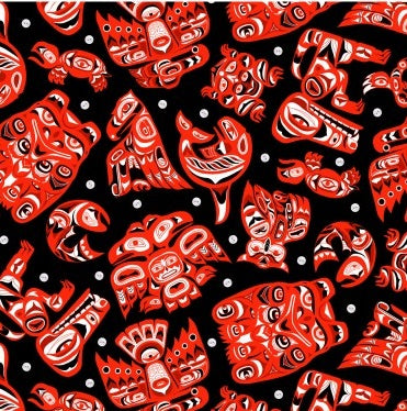 Native Spirit 585 - Black/Red