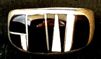 LAZ Inlay Ring in Sizes 11.5 & 13
