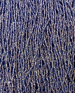 11/0 Lt Sapphire Copper Lined