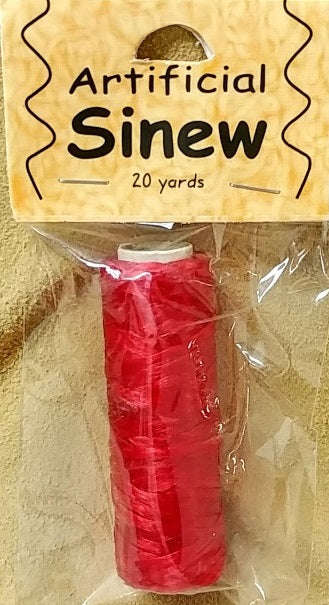 Red Sinew spool - 20 yds