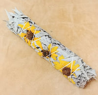 9" White Sage - Sunflower