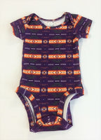 Baby Onesies Southwest Design - Purple