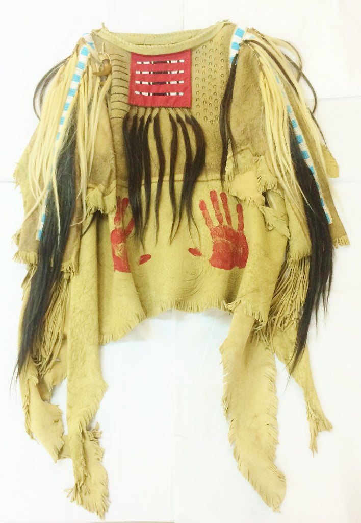 Native American Army Scout Shirt 20x31 (ws37) - Mission Del Rey Southwest