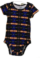 Baby Onesies Southwest Design - Black