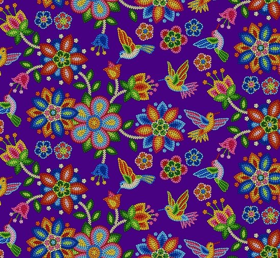 Tucson Humming Bird-Purple