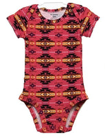 Baby Onesies Southwest Design - Pink