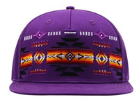 Southwest Style Cap - Purple