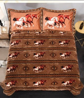 Queen Geo Horse 1ply 80x80