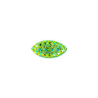 Lime Green Navette 9x20mm