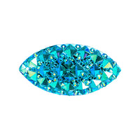 Turquoise Navette Sewon AB 7x15mm