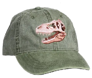 T-Rex Skull Cap Khaki