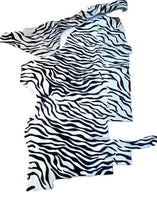 Scrap Hair On Zebra Print - 9.5 sqft