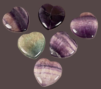 Fluorite Heart sm.