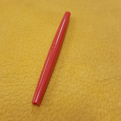 1.5" Hairpipe Red Plastic 100ct per Bag