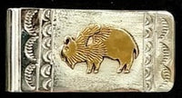 Vintage Buffalo Money Clip