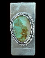 Green Turquoise Money Clip