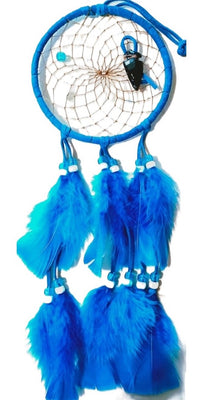 5" Med Blue Dream Catcher w/Arrowhead