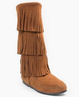 Women's 3Layer Fringe - Brown