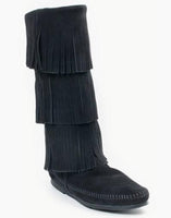 Women's 3Layer Fringe - Black