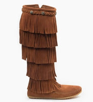 Women's 5Layer Fringe - Brown