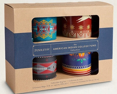 Pendleton Mugs - College Fund Collection 4 set