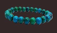 8mm Chrysocolla Stretch Brac