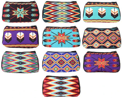 5X7"Assorted Geometric Cosmetic Bags