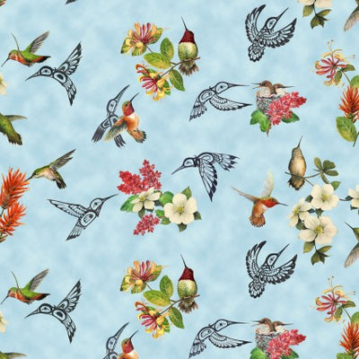 Hummingbird Vision - Blue