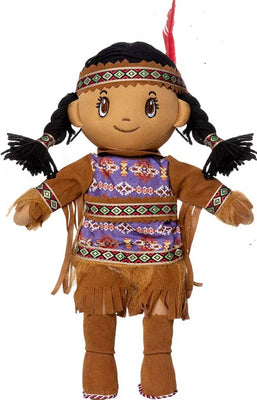 Plush Doll - Native Girl