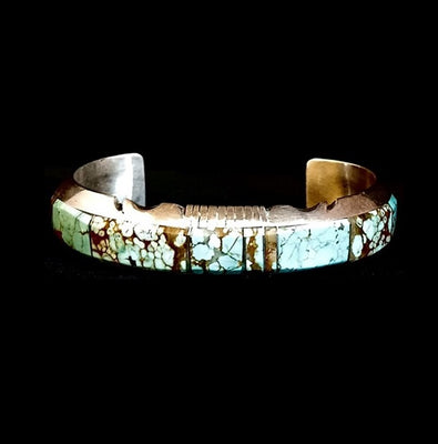 End to End Turquoise Cuff