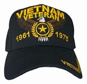 Vietnam Veteran Eagle Black Hat