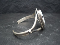 White Oval Buffalo Cuff