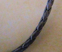 48" Bolo Cd Blk Leath 4ply