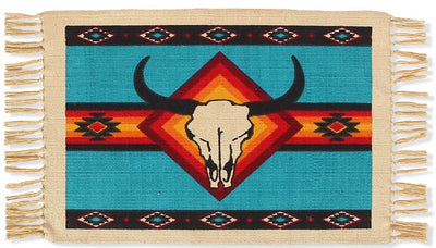 Placemat - Bull Skull 13" x 19"