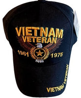 Vietnam Veteran Eagle Black Hat