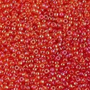 11/0 Trans Iris lt. Red 250gm
