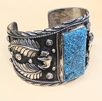 Sterling Silver Buffalo Cuff