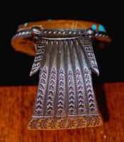 Navajo - Kingman Turquoise Cuff