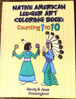 Native American Ledger Art Coloring Book