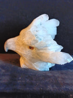 Quartz Crystal Eagle Bust