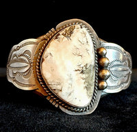 White Buffalo Cuff