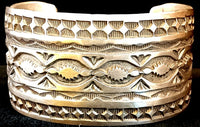 Wide Stamped Cuff