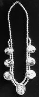SS Wht Buffalo Necklace Necklace 22"
