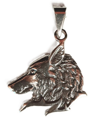 Wolf Head Pendant