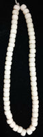 9mm White Bone Crow Bead St.