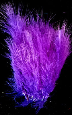 Purple Strung Fluffs 6-8"