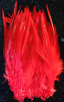 Red dK SaddL Hackles 6-8"