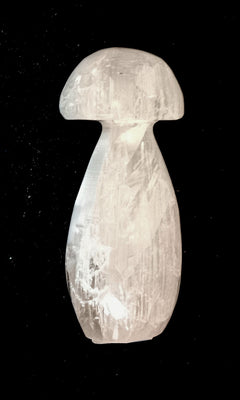 Mushroom, Selenite 2.5"