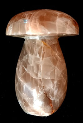 Peach moonstone Mushroom .80-.84 lbs